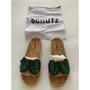 Schultz Thanya Cork Slide Sandal